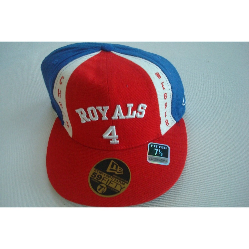 CINCINNAT1 ROYALS FITTED 7 1/2 GOLF BEACH DEADSTOCK HAT CAP VINTAGE A2